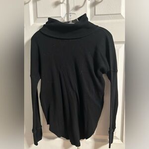 Women's Babaton (Aritizia) Black Turtleneck Sweater